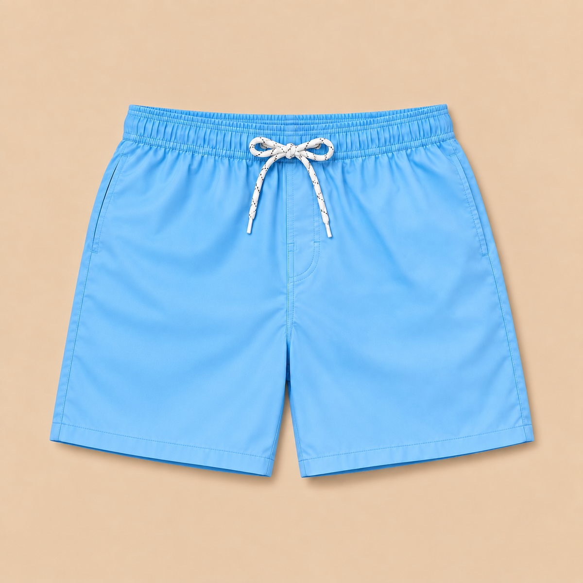 SILKWORLD Men's Swim Trunks with Compression Liner 2 in 1 Quick Dry Beach Shorts