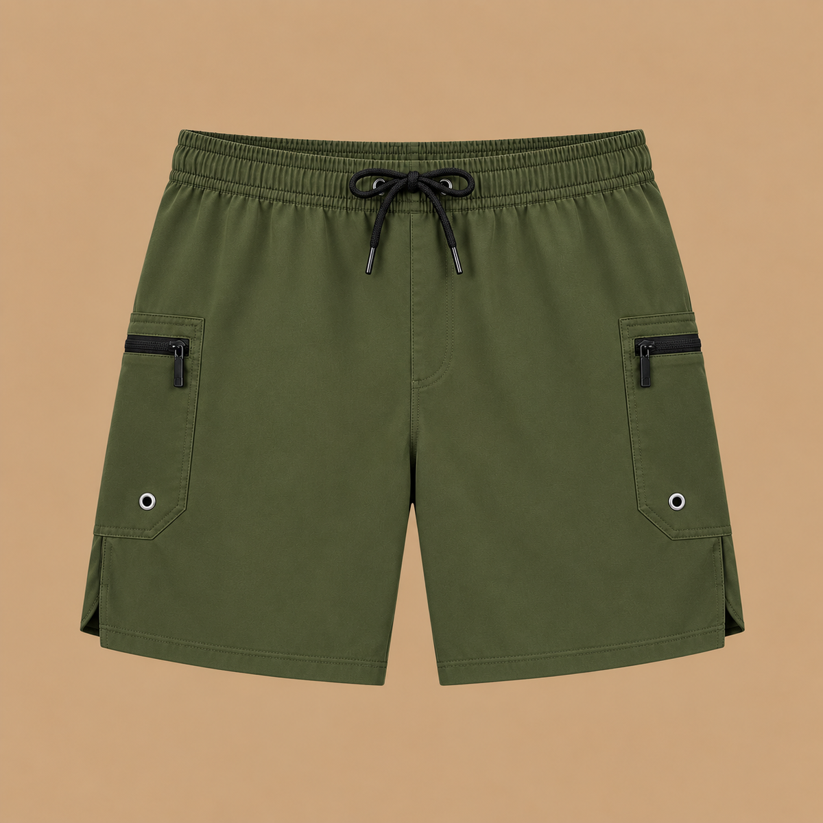SILKWORLD Men's Swim Trunks with Compression Liner 9 Inch Suit 2 in 1 with Pockets