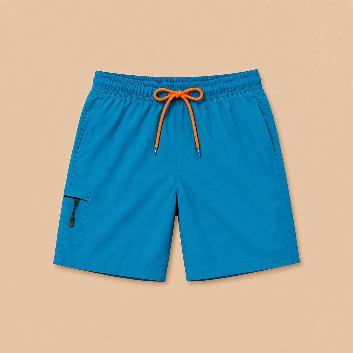 SILKWORLD Men's Swim Trunks with Compression Liner Quick Dry Suit Summer Beach