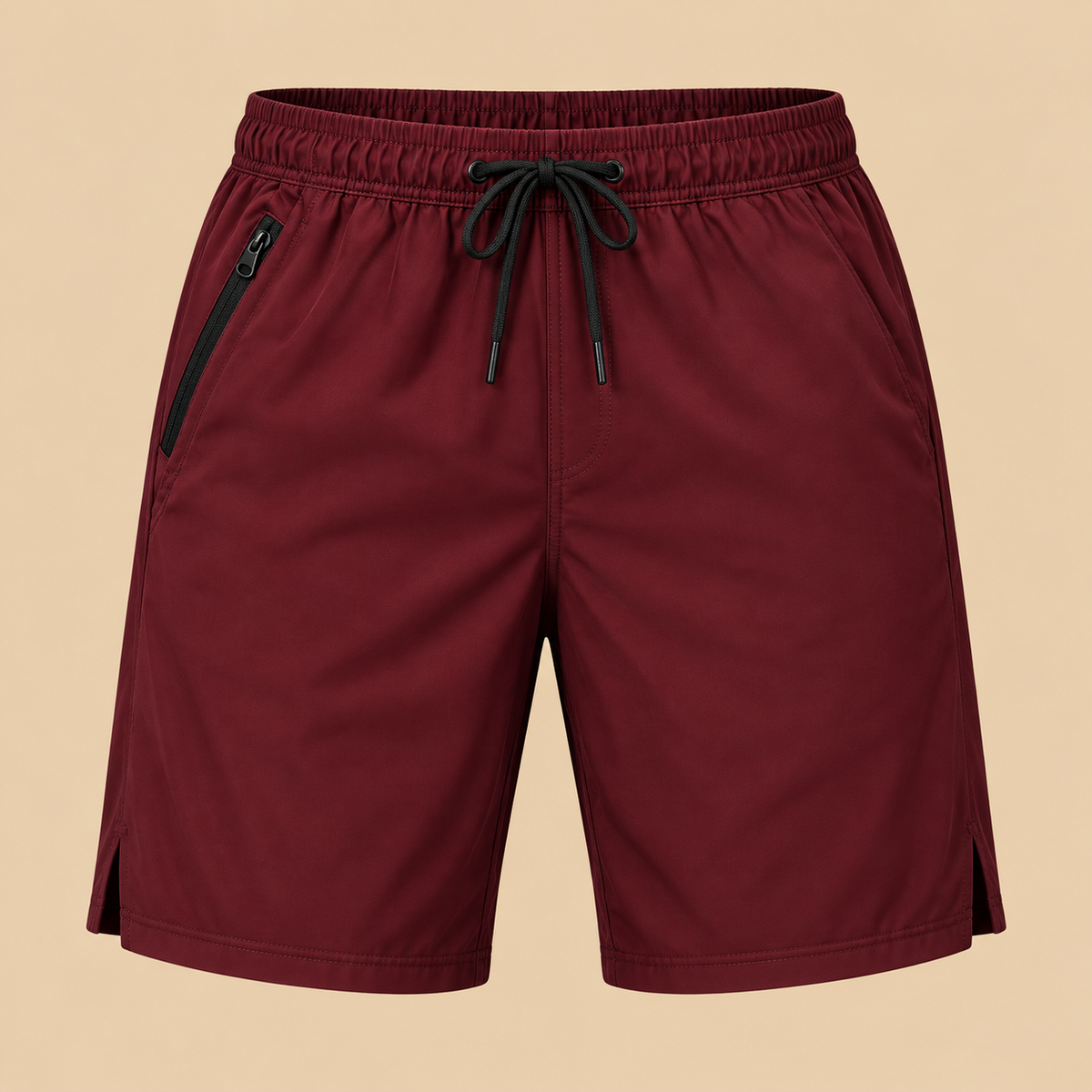 SILKWORLD Men's Swim Trunks with Compression Liner Quick Dry Bathing Suit