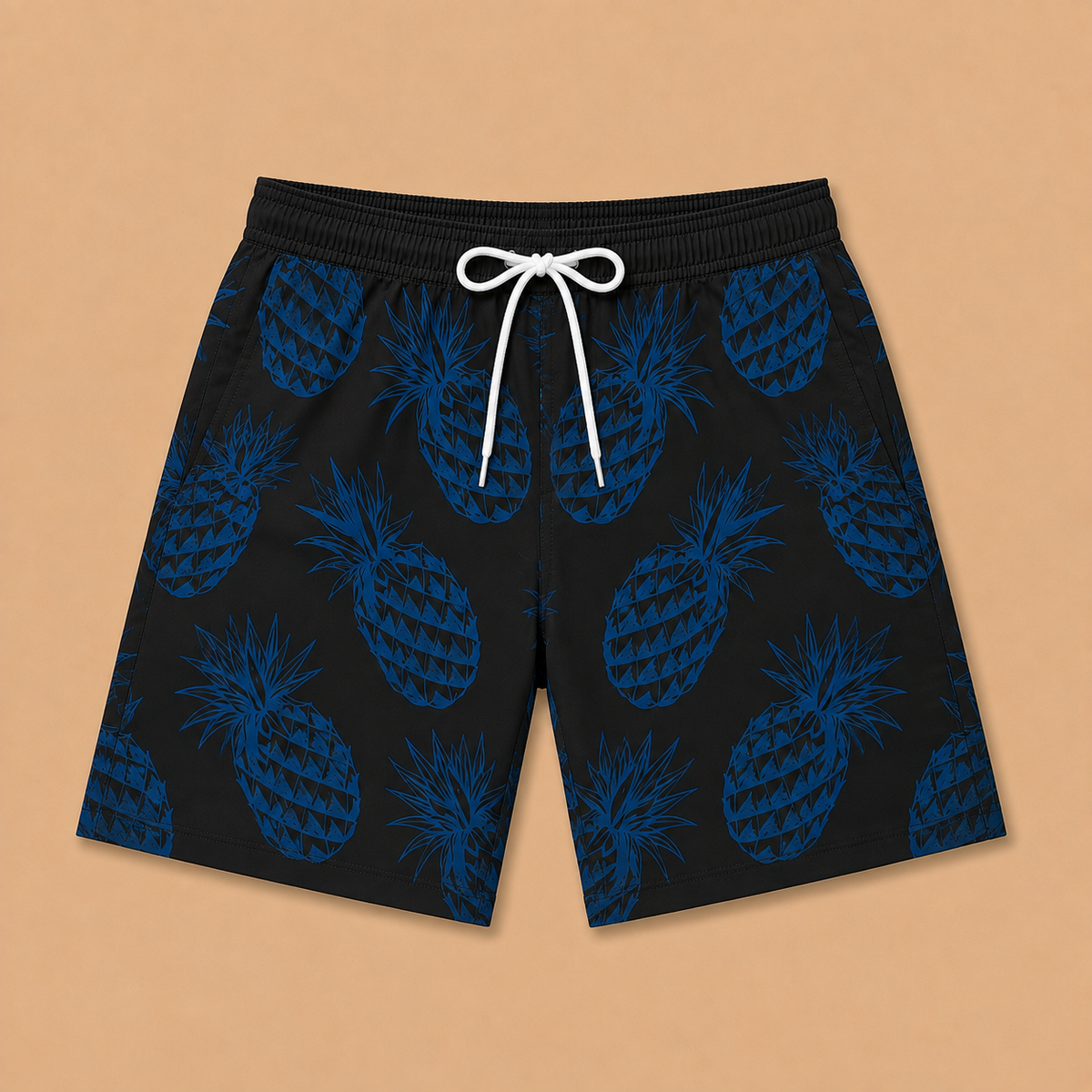 SILKWORLD Men's Swim Trunks Quick Dry Swimming Shorts with Compression Liner