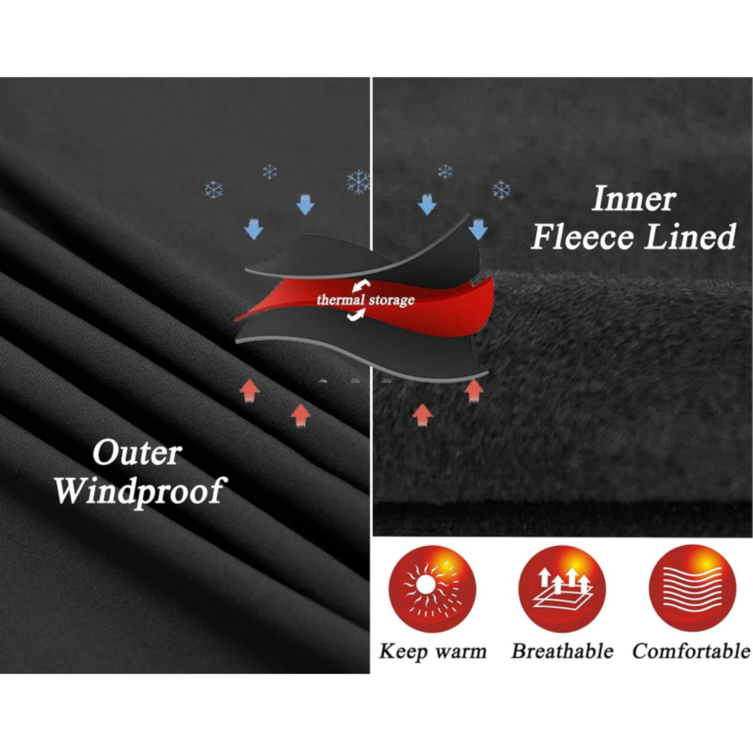 SILKWORLD Men's Compression Pants Pockets Breathable 2 Pack