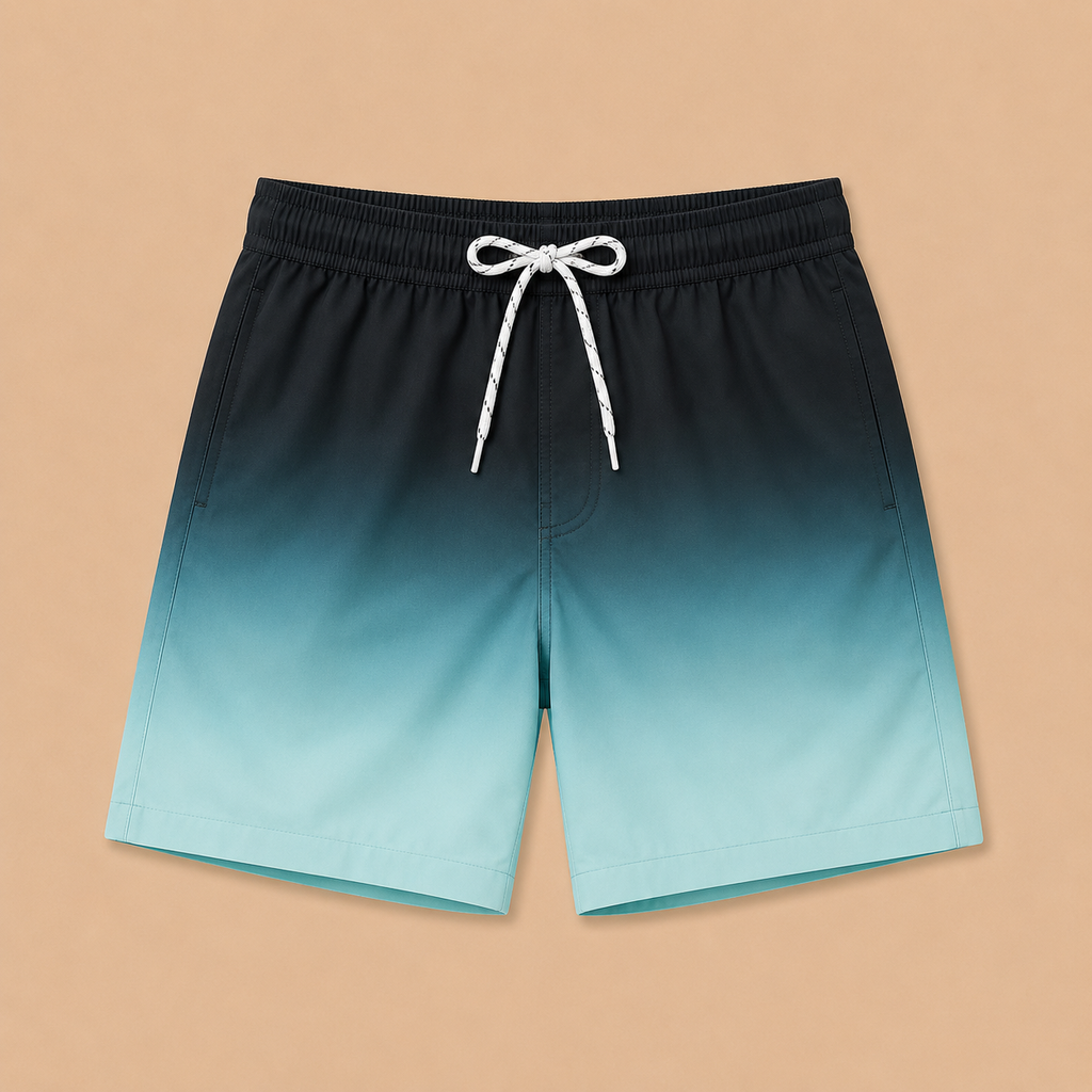 SILKWORLD Men's Swimming Trunks with Compression Liner Quick Dry Swim Shorts