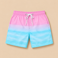 SILKWORLD Mens Swimming Trunks 2 in 1 Quick Dry Bathing Suit With Zipper Pockets