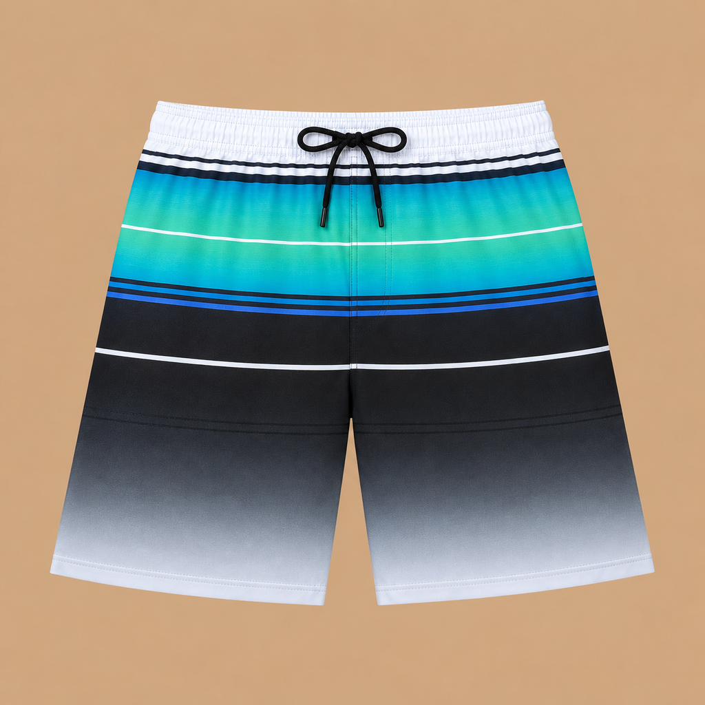 SILKWORLD Men's Swim Trunks with Compression Liner 9 Inch Suit 2 in 1 with Pockets